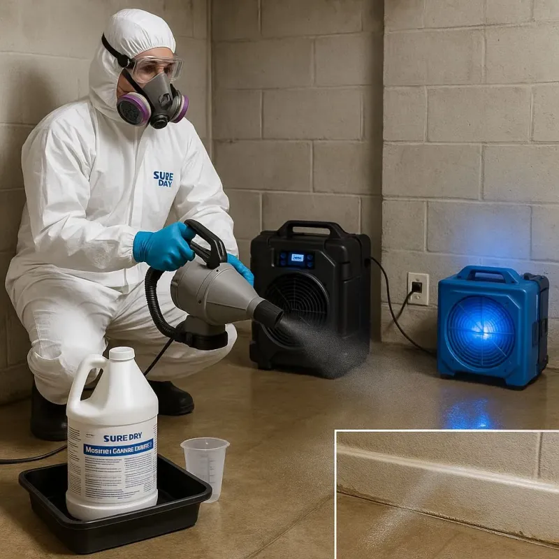Sanitization and Odor Removal process in Saint Bonaventure, NY