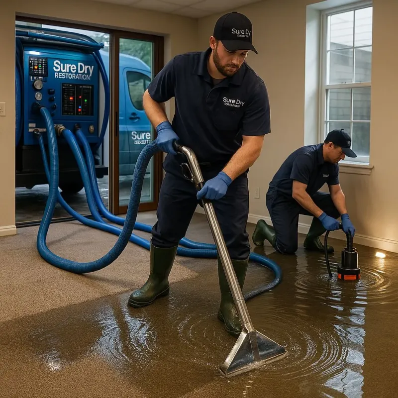 Water Extraction and Removal process in Saint Bonaventure, NY